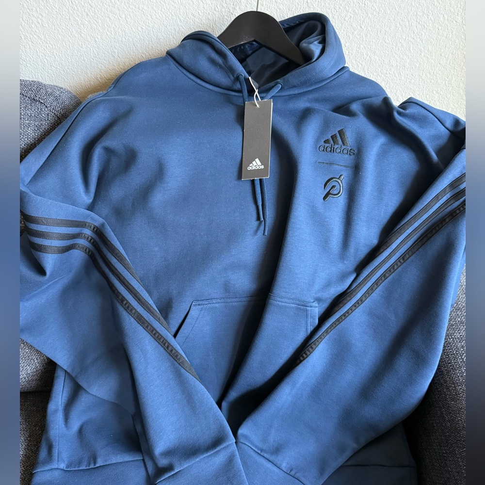 Adidas X Peloton Navy Blue (Unisex) Sweatshirt Pullover Hoodie